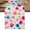 Pink, variant on Colorful Flowers Table Runner, Spring Watercolor Floral Plant Washable Cotton Linen Table Runners 36 Inches Long, Dresser Scarf Runner for Nightstand/End Tables/Round Tables 13''x36''