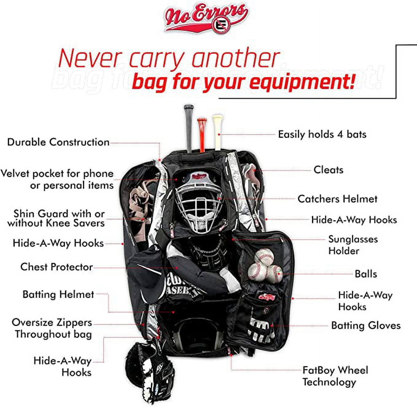 NO E2 Catchers Bag - Green