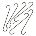 thumbnail image 3 of Miangastore S Shaped S Hook Black 6Pcs 11.8X1.8In, 3 of 8
