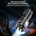 thumbnail image 5 of 20W LED Flashlight Rechargeable Portable Clip-on Work Light IPX6 Waterproof Magnetic Mini Torch with Built-in Lithium Battery ( Black ), 5 of 9