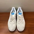 thumbnail image 3 of Adi-das Originals Gazelle Suede Sneakers 'Wonder White' IF3817 Men's Size 11.5, 3 of 6