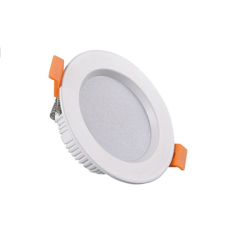  2 PCS Downlight LED Recessed Spotlight 7W AC85-265V Ceiling Spot  Light, Cold White 6000K 65mm Open Hole Ceiling Lamp, Bedroom Indoor  Lighting Fire Rated Energy Saving Wash Wall Lamp : Tools