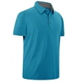 thumbnail image 6 of SPEEDRUN Men's Golf Polo Shirts Short Sleeve, Classic Casual and Business Polo Shirt for Men and Big Men, 6 of 6