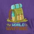 thumbnail image 3 of CafePress - The World Is Waiting T Shirt - Men's Classic Graphic Cotton T-Shirt, 3 of 4