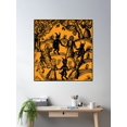 thumbnail image 2 of Dance With The Devil Poster Wall Art, Modern Wall Decor For Living Room Bedroom, 24x36 UNFRAMED, 2 of 3