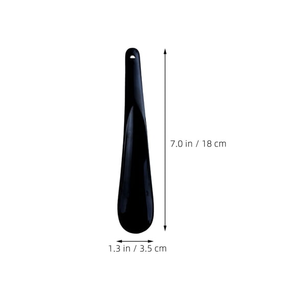 DEEPCRAFF 10-Piece Plastic Shoehorn Set in Assorted Colors, Shoe Horns for Everyday Use and Travel Convenience