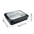 Pan for Oven Nonstick Disposable Broiler Pans with Rack Casserole Pan