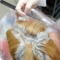 WRITWAA Rat Tail Comb for Separating Hair Hair Coloring 2Pcs Black Steel Pin