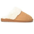 thumbnail image 2 of Minnetonka Women's Suede Carefree Scuff Slide Slipper, 2 of 3