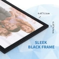 thumbnail image 5 of 8x10 Picture Frames Set of 18, Multi Photo Frames 8 by 10 Bulk for Wall Hanging or Tabletop Display, Black, 5 of 9