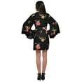 thumbnail image 4 of Moomaya Printed&nbsp;Bathrobe&nbsp;For Girls Bell Sleeves&nbsp;Robe&nbsp;For Women Crossover&nbsp;Robes, 4 of 6
