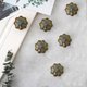 thumbnail image 3 of Set of 6 Pumpkin Shape Glazed Ceramic European Style Drawer Pulls (Green), 3 of 5