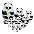 thumbnail image 2 of MERIGLARE Wooden Russian Nesting 15 Dolls Family, 2 of 8
