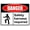 Warning Sign 4, variant on Danger Sign Pacemaker Wearers Do Not Enter This Room - 8"x12" Vintage Metal Warning Wall Decor for Home Farm Bar Coffee Shop Club