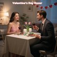 thumbnail image 4 of Set of 2, 6"x3" Flickering Tulip LED Candles with Remote & Timer, Dimmable Real Wax Electric Pillar Candles Battery Operated, Birthday Gift Mother's Day Gift for Mom Women (Tulip), 4 of 5