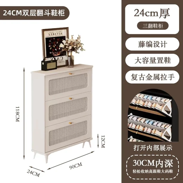 Gabinete de zapatos Vertical moderno, Zapatero de almacenamiento de pasillo ajustable portátil, organización del hogar, muebles para el hogar Schuhschrank