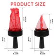 thumbnail image 3 of 1 * Linterna 3D Luz de fuego USB Recargable Velas sin llama Lámpara de llama 3D Lámpara artificial Accesorio de luz de efecto de escenario Luz de llama realista para Halloween Fiesta de Navidad, 3 of 8