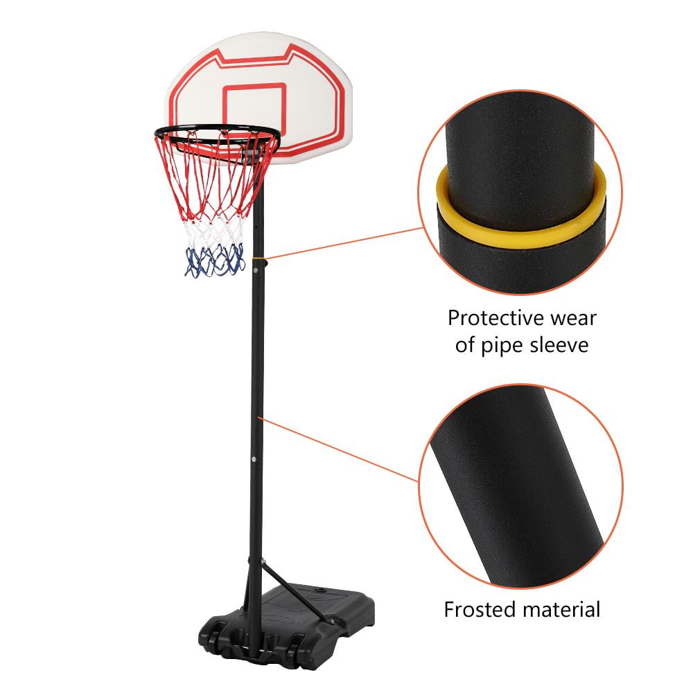 Removable Lifting Type Adult Outdoor Household Standard Basketball Hoop with Pulley Indoor Outdoor Basketball Hoop Adjustable Basketball Hoop
