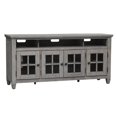 thumbnail image 6 of Pemberly Row Contemporary Glass Entertainment TV Stand in White, 6 of 7