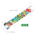 thumbnail image 4 of MasteelfCA UEETEK 12pcs Plastic Test Tubes with Screw Caps 40ml Bath Salt Containers, 4 of 7