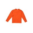 thumbnail image 4 of Men's Adaptive Open Back Full Sleeves Orange T-shirt, 4 of 5