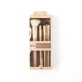 thumbnail image 2 of Walmart 6 Piece Foundation Makeup & Cosmetic Brush Set, Gold, 2 of 3
