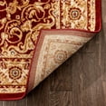 thumbnail image 4 of Delos Red Traditional Oriental Medallion Floral Area Rug 9x13 (9'3" x 12'6"), 4 of 8