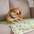 thumbnail image 3 of Trayknick Chien Pipi Coussin Doux au Toucher Imperméable Toile Protection Lavable Chiot Formation Tampon Animal de Compagnie Fournitures Vert M, 3 of 12