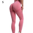 thumbnail image 3 of Qarigey Mallas pantalones de Yoga para mujer, mallas de cintura alta sin costuras, transpirables, para gimnasio, ropa de realce, pantalones de Pijama TYPE1 20*25cm, 3 of 6