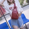 thumbnail image 2 of Mochila de doble uso, bolso de pecho para mujer, bolso de mensajero informal para mujer de mediana edad, 2 of 5