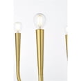 thumbnail image 5 of Living District Layne 30" 6-Light Transitional Metal Chandelier in Brass, 5 of 7