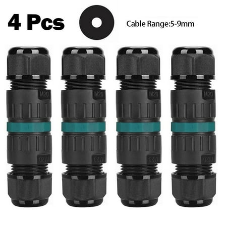 

M20 Waterproof Connector 5-12mm Push-type Quick Connect Wire Cable Connectors