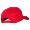 thumbnail image 4 of Gym Hair Don't Care Embroidered Solid Cotton Pro Cap - Red OSFM, 4 of 5