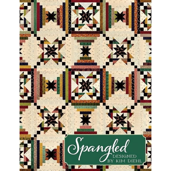 Spangled Quilt Pattern by Kim Diehl / It's Sew Emma