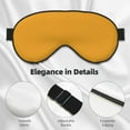thumbnail image 3 of Uemuo Goldenrod Pattern Sleep Eye Mask - Light Blocking Sleep Mask Blocking Out Light Perfectly, Soft and Comfortable Night Eye Mask, Eye Blinder, 3 of 7
