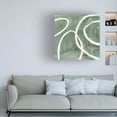 thumbnail image 3 of Annie Warren 'Moss Swirl I' Canvas Art, 3 of 3