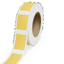 JAM Paper Outdoor Weatherproof Labels, Rectangle, 4 x 6, Gold, 125 Labels/Roll