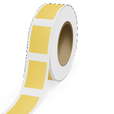 JAM Paper Outdoor Weatherproof Labels, Rectangle, 4 x 6, Gold, 125 Labels/Roll