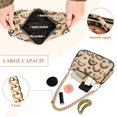 thumbnail image 2 of FORMRS Womens Shoulder Bag with Chain Strap Clutch Purse Cute Tote Handbag, Beige Rainbow Pattern, 2 of 7