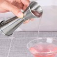 thumbnail image 5 of Secura Japanese Style Double Jigger, 304 Stainless Steel Cocktail Jigger, 1oz and 2oz Alcohol Measuring Cup for Bar Home Bartender Party, 5 of 5