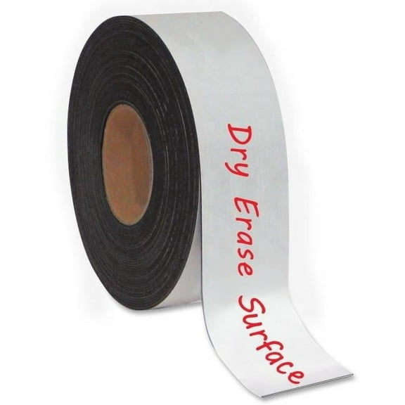 Bi-silque Magnetic Dry Erase Roll - White - 24in. x 10ft.