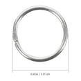 thumbnail image 4 of Miangastore 1 Box of Split Rings Metal Open Jump Rings Jewelry Making Craft Jump Rings, 4 of 9
