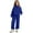 Blue, variant on CCRFTGI Girls Sweat Suits Quarter Zip Size 10-12 Casual Tracksuit Fashion Lounge Sets Lightweight Spring Day Sweatshirt and Sweatpants Joggers Set Black 10Y