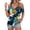 AA01_Dark Blue, variant on Plus Size Cold Shoulder Tops for Women Floral Summer Tunic Hawaiian Shirt Dressy Casual Blouses Dark Blue XL