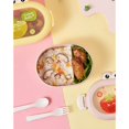 thumbnail image 5 of Kugisaki Lunch Bento Box Cute Shape Food Storage Containers Portable Bowl for Office Travel Camping with Airtight Plastic Lids, 5 of 8