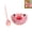 Bowl + spoon, variant on Adorable 3D Pig Face Ceramic Bowl Set - Includes Spoon & Chopsticks Perfect for Snacks, Cereal, Soup & Desserts. Cute Kitchenware Gift Idea. BPA-Free, Dishwasher Safe.