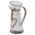 thumbnail image 4 of Vintage Style Metal Flower Vase Iron Flower Pot Desktop Flower Bucket Ornament, 4 of 6
