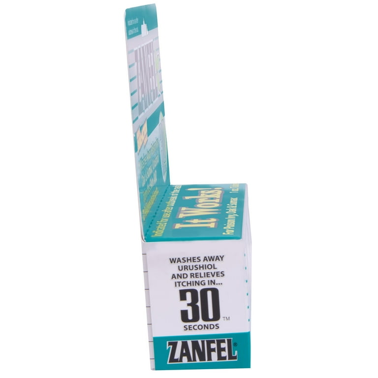 Zanfel Poison Ivy Oak Sumac Wash, 1 oz, Dual Action Formula for