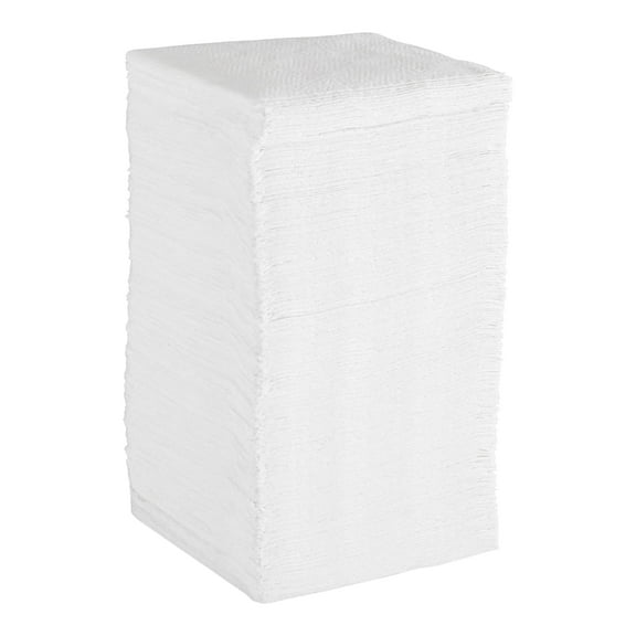 Acclaim Luncheon Napkins, White, 12.5 W x 11.5 L, 500 Count