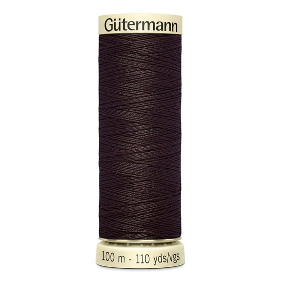 Gutermann Sew-All Polyester Seal Brown Thread, 110 Yd.